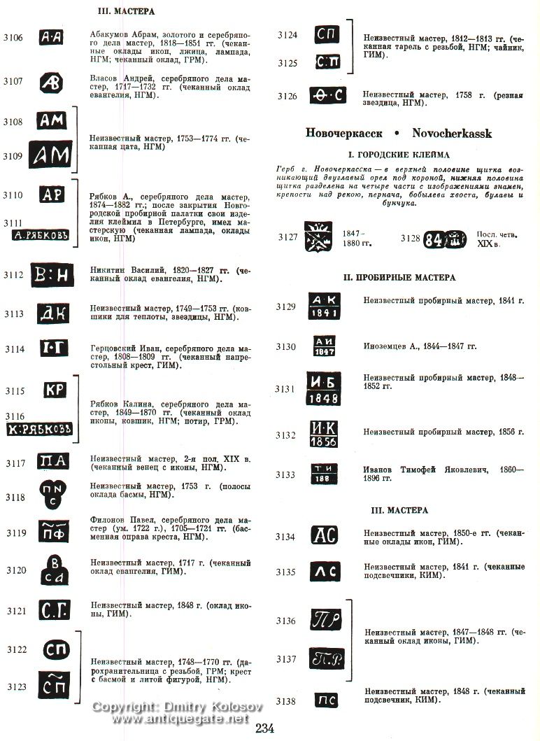 Проба 84 серебро клеймо